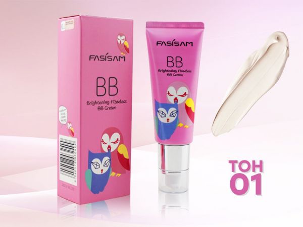 Mattifying BB cream for the eye area FASISAM Lucky (fluid), 60 g, TONE 01 wholesale